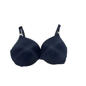 NWOT Vtg Victoria's Secret 36ddd Black Uplift Plunge Bra Underwire